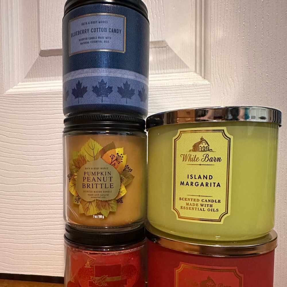 Bath and Body Works Candles - New
